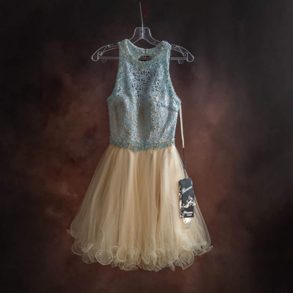 🆕Rianna Couture Prom Dress Size 4 NWT Style RC330